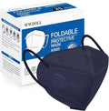 WWDOLL KN95 Face Mask 25 Pack, 5-Layers Breathable Disposable KN95 Masks by WWDOLL