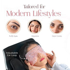 TeraRX® Rose Quartz Eye Mask – Authentic Crystal Eye Mask - Image 5