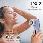 Facial Cleansing Brush Face Scrubber Exfoliator Rechargeable IPX7 Waterproof - Image 4