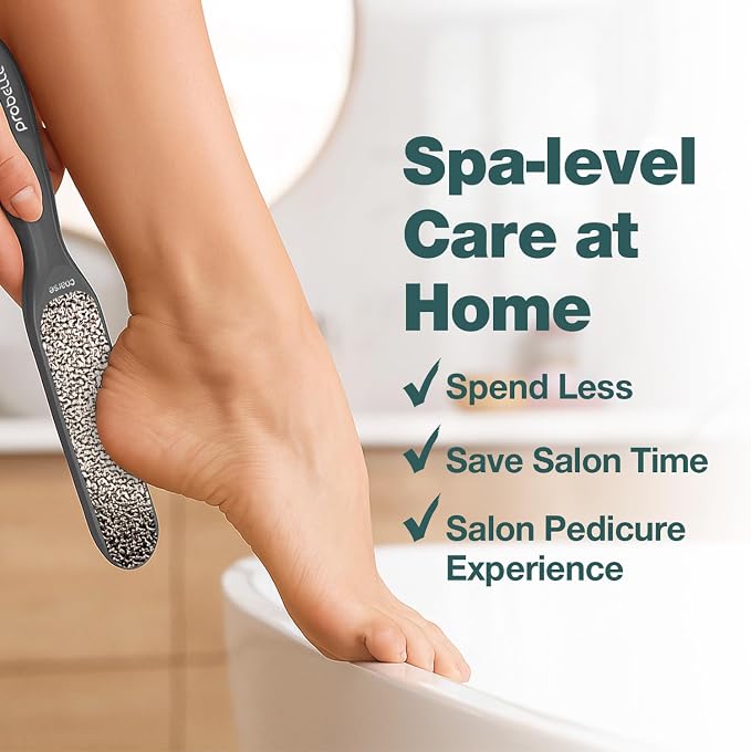 Probelle Double Sided Multidirectional Nickel Foot File Callus Remover - Image 4