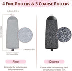 9 Pack Pedicures Replacement Heads, Electric Foot Callus Remover Roller Refills - Image 3