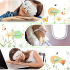 Cuffbow 6 Pack Plush Sleep Mask Set, Cute Plush Eye Masks - Image 5