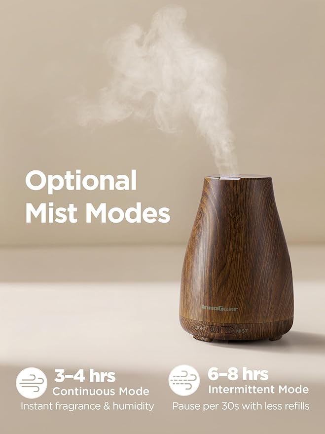 InnoGear Essential Oil Diffuser, Ultrasonic Diffusers - Image 3