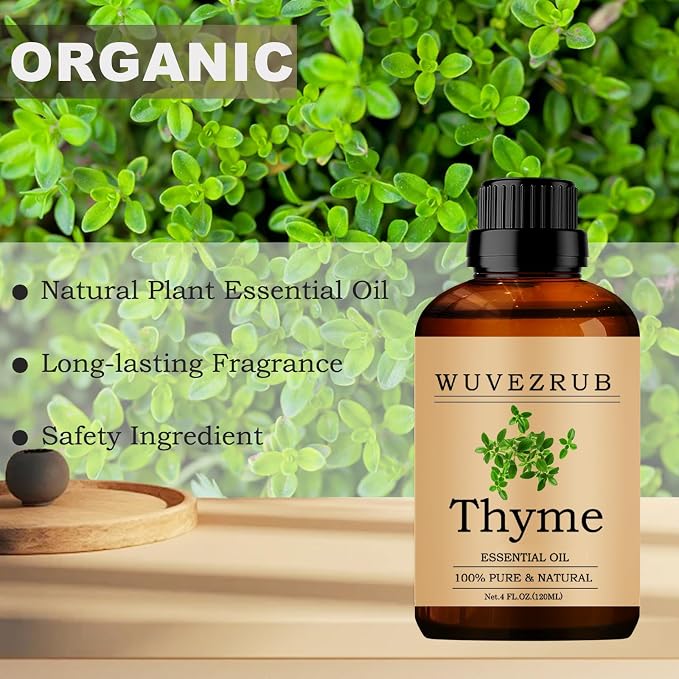 Thyme Essential Oils, 120ML Pure and Natural Essential Oil - Image 4