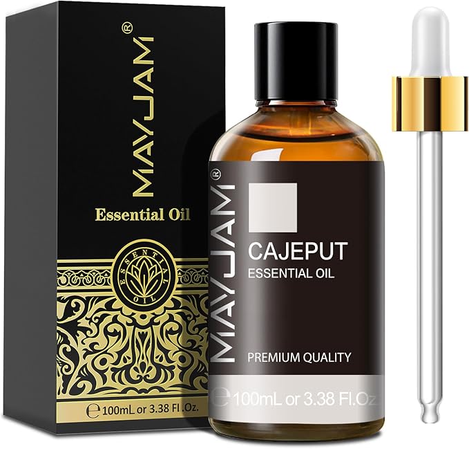 MAYJAM Cajeput Essential Oil, 3.38FL.OZ Pure Essential Oils by MAYJAM