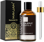 MAYJAM Cajeput Essential Oil, 3.38FL.OZ Pure Essential Oils by MAYJAM
