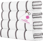 CASA COPENHAGEN Cabana Pool 4Pcs 100% Egyptian Cotton Large Designer Beach by CASACOPENHAGEN