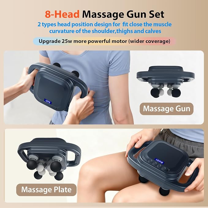 Massage Gun, Deep Tissue Percussion Massager - Image 3