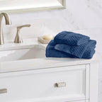 NY Loft 100% Cotton Hand Towels| 6 Pack Hand Towel Set | Absorbent & Quick-Dry - Image 9