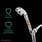 Original StoneStream EcoPower High Pressure Handheld Shower Head - Image 7