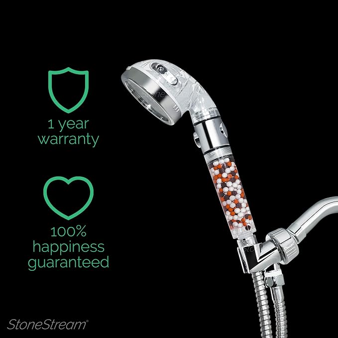 Original StoneStream EcoPower High Pressure Handheld Shower Head - Image 7