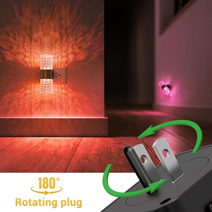 L LOHAS LED Night Light, Night Lights Plug into Wall, 10-Color RGB Change - Image 5