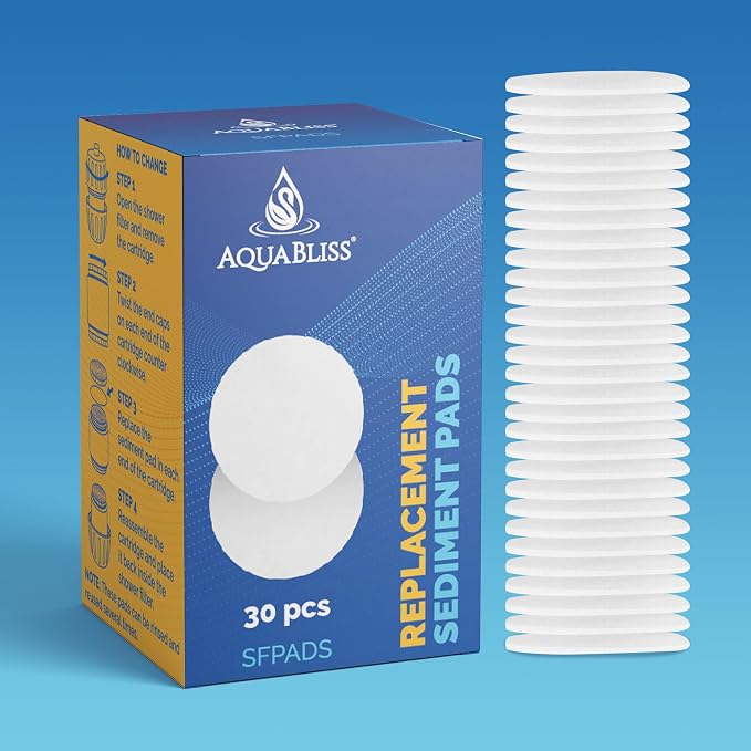 AquaBliss Shower Filter Sediment Pads - Image 6
