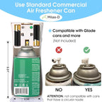 Automatic Air Freshener Spray Dispenser, Custom Timing, Wall Mounted or Free - Image 4
