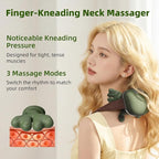 Neck Massager with Finger Kneading, Deep Tissue Neck & Shoulder Massager - Image 2