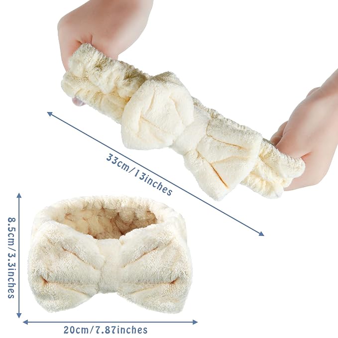 Hicarer 3 Pieces Towel Headbands - Image 3