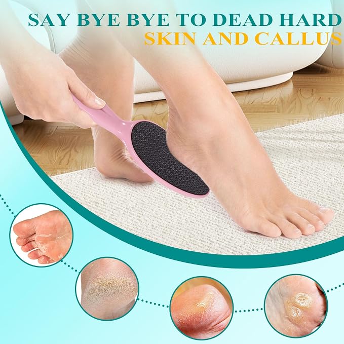 Glass Foot File, Foot Scrubber for Hard Skin Remover - Image 6
