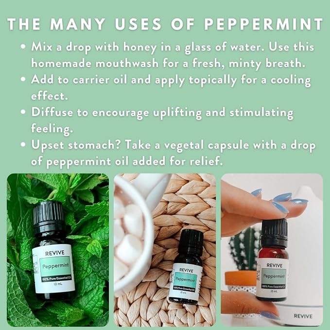 Peppermint Essential Oil 120mL by Revive Essential Oils - Image 5