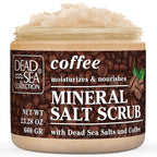 Dead Sea Collection Coffee Scented Salt Body Scrub by DeadSeaCollection