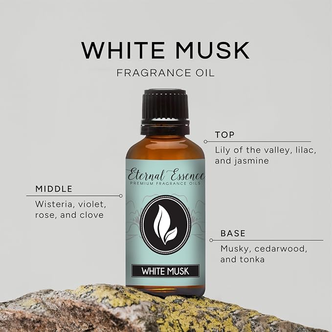 Eternal Essence Oils White Musk 30ml Premium Fragrance Oil - Image 2