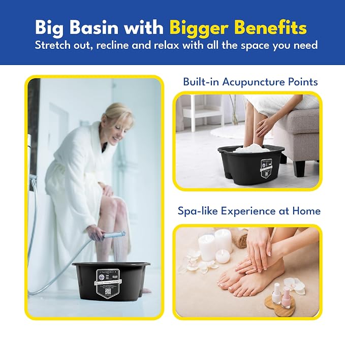 American Wellness Authority AWA Extra Large foot bath basin - Image 3