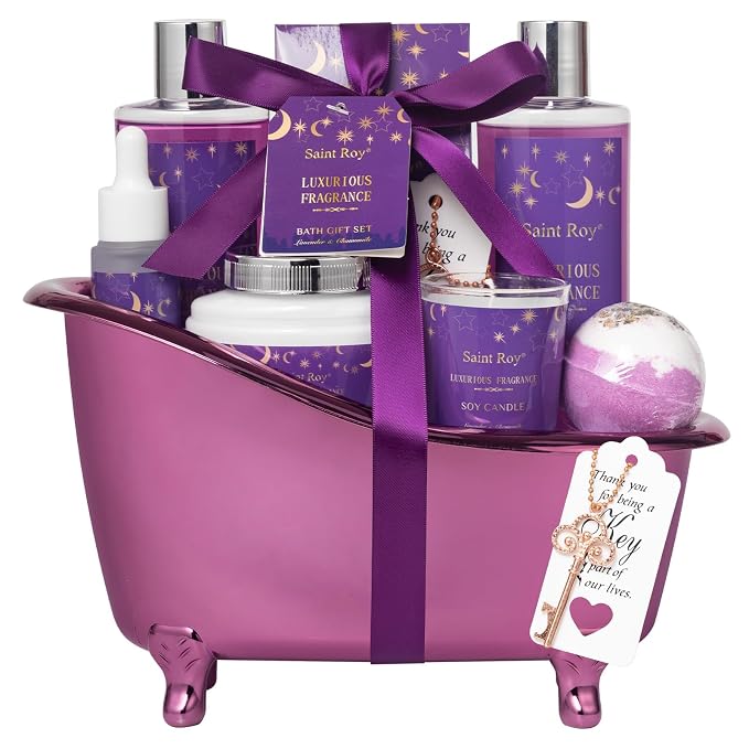 Mothers Day gift Bath Basket Spa Kit Spa Gifts - Image 8