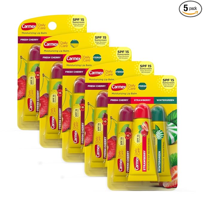 Carmex Daily Care Moisturizing Lip Balm Tubes by Carmex