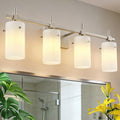 SOLFART 4 Light Bathroom Vanity Lights Over Mirror, Vintage Bathroom Lighting by SOLFART