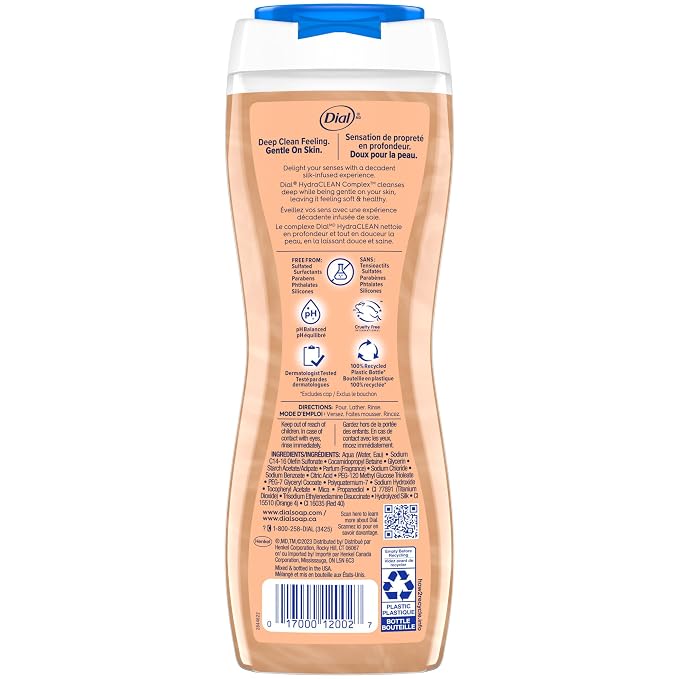 Dial Body Wash, Pamper & Indulge, Silk & Seaberry, 16 fl oz - Image 7