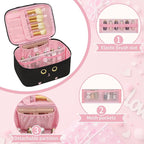 OCHEAL Makeup Bag, Travel Makeup Organizer Bag, Cute Cosmetic Bags - Image 6