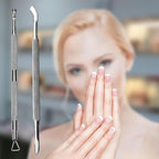 Premium Stainless Steel Manicure Tools 2-Piece Set, Upgraded Cuticle Pusher & - Image 6