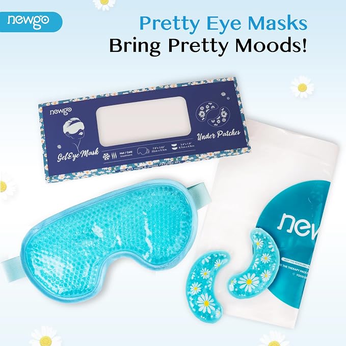 NEWGO Cooling Eye Mask for Puffy Eyes, Cold Eye Mask Eye Ice Pack for After - Image 6