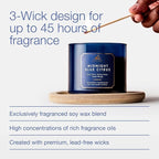 Bath & Body Works Midnight Blue Citrus 3-Wick Candle - Image 4