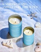M&SENSE Oceanic Breeze Scented Candles Large Summer Candle, Beach Soy Candles - Image 3