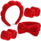 Velscrun 6 Pack Spa Headband, Makeup Headband, Face Wash Headbands, Skincare by VELSCRUN