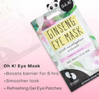 Oh K! Eye Mask - Ginseng and Eucalyptus - Hydrating Under Eye Patches - - Image 6