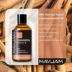 Cinnamon Essential Oil, MAYJAM Pure Essential Oils, 3.38FL.OZ Cinnamon Oil - Image 3