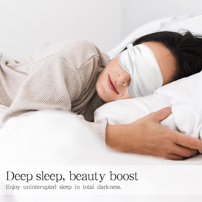 48 Pieces Silk Sleep Mask Eye Coverings - Image 6