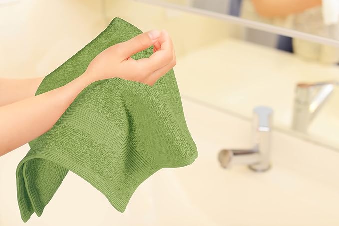 Belizzi Home Ultra Soft 6-Piece Hand Towel Set 16x28-100% Ringspun Cotton - Image 4