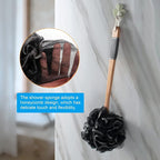 AmazerBath Shower Sponge Loofah Back Scrubber, PE Soft Mesh Loofah Body Scrubber - Image 6