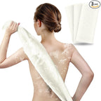ARCH&M 35-Inch Exfoliating Back Scrubber, Japanese Nylon Beauty Washcloth by ARCHM