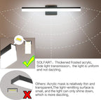 SOLFART 24 inch LED Modern Black Bathroom Vanity Lights Over Mirror Vanity - Image 7