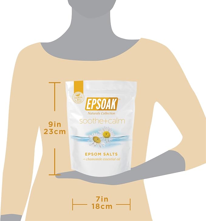 Epsoak Epsom Salt 2 lb. USP Magnesium Sulfate - Image 6