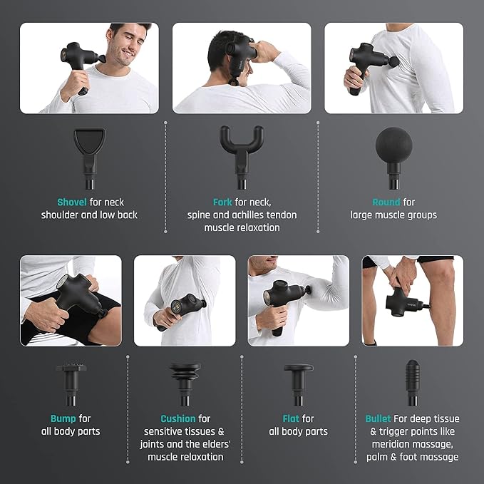 Mebak 3 Massage Gun, Massage Gun Deep Tissue - Image 2