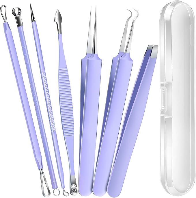 Teenitor Pimple Popper Tool Kit and Blackhead Remover Tools, Ingrown Hair by PERFECTYOURBEAUTY