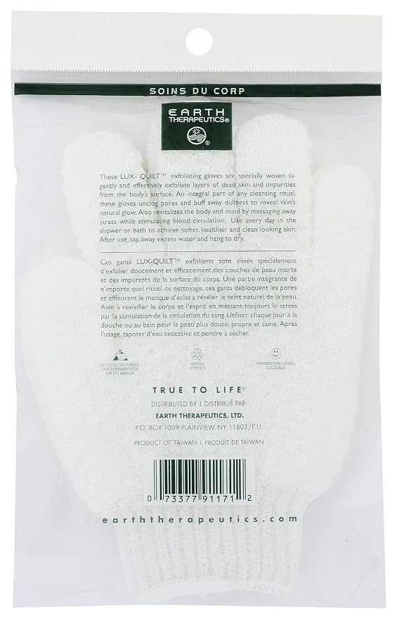EARTH THERAPEUTICS Exfoliating Hydro Glove, 1 EA - Image 2