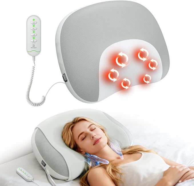 Zenopax Neck Massager for Pain Relief Deep Tissue, Cordless & Rechargeable Neck by ZENOPAX