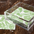 CY craft Acrylic Cocktail Paper Napkin Holder, Decorative Clear Cocktail Napkin - Image 3