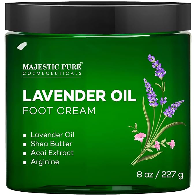 Majestic Pure Lavender Oil Foot Cream, Warming Cream - Image 7