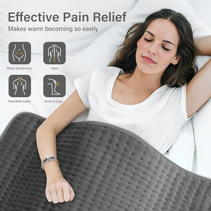 XXXL Heating Pad for Back, Birthday Mother’s Day Gifts for Mom Women Dad Men - Image 4